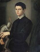 Agnolo Bronzino Portrait of a Sculptor (mk05) oil painting reproduction